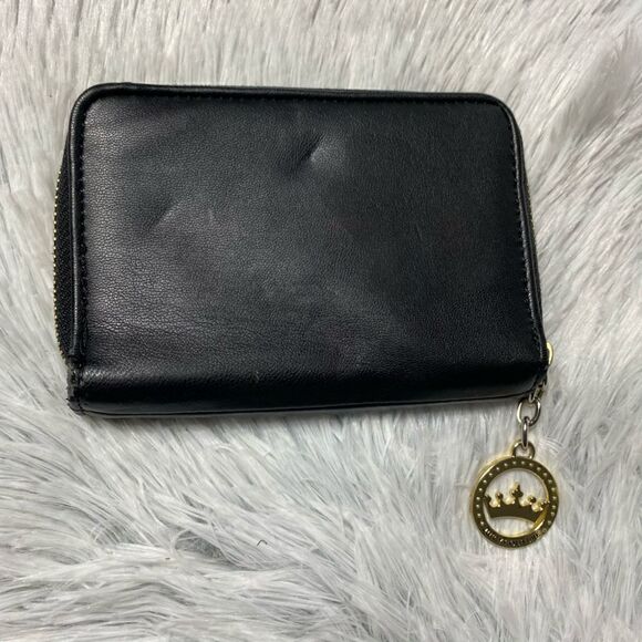 Juicy Couture Black Zip Up Wallet - Picture 2 of 3